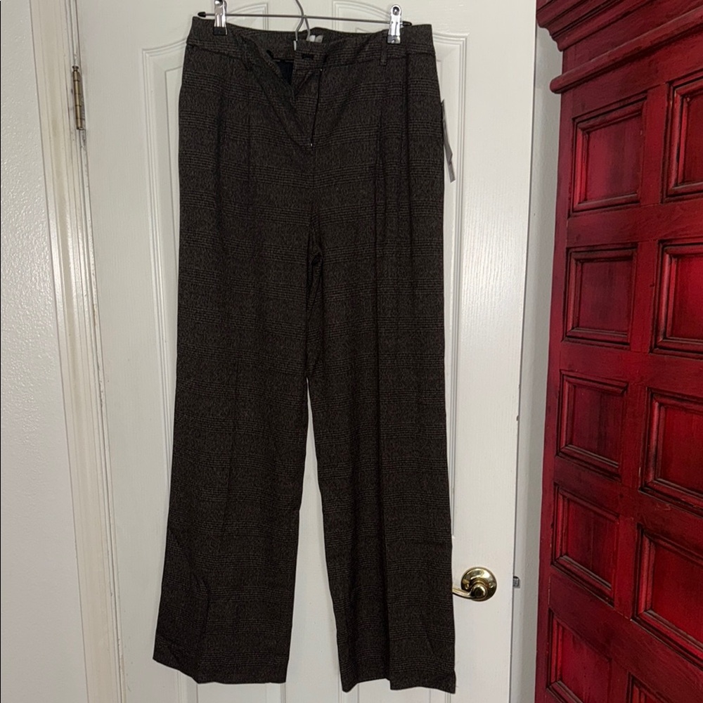 Calvin Klein Brown Wide Leg Pants